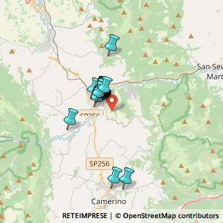 Mappa Frazione Collina, 62022 Castelraimondo MC, Italia (2.2105)
