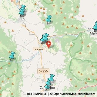 Mappa Frazione Collina, 62022 Castelraimondo MC, Italia (6.29286)