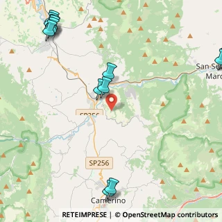 Mappa Frazione Collina, 62022 Castelraimondo MC, Italia (6.50615)