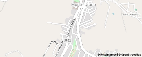 Mappa Monte Urano