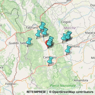 Mappa Località Seano, 62022 Castelraimondo MC, Italia (9.8775)