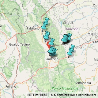 Mappa Località Seano, 62022 Castelraimondo MC, Italia (9.879)