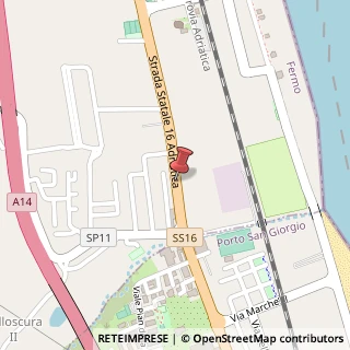 Mappa Via Nazionale, 56, 63900 Fermo, Fermo (Marche)