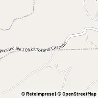 Map Torano Castello