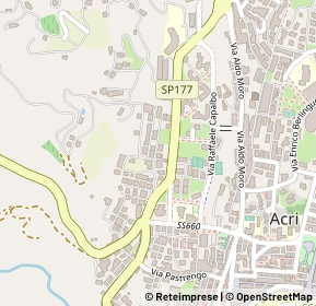 Mappa Via Giuseppe Algieri, 87041 Acri CS, Italia (0.22692)