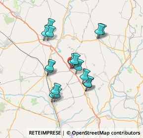 Mappa Via Cagliari, 09027 Serrenti SU, Italia (6.5875)