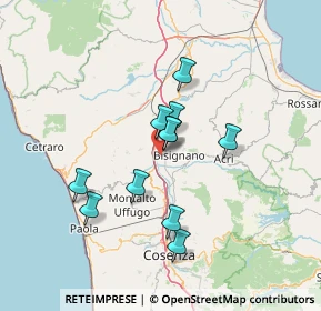 Mappa Contrada Imperatore - Z.I, 87043 Bisignano CS, Italia (12.20182)