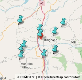 Mappa Contrada Imperatore - Z.I, 87043 Bisignano CS, Italia (8.05917)