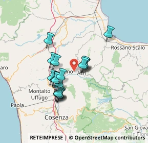 Mappa Contrada Timpone Morte, 87041 Acri CS, Italia (11.8715)