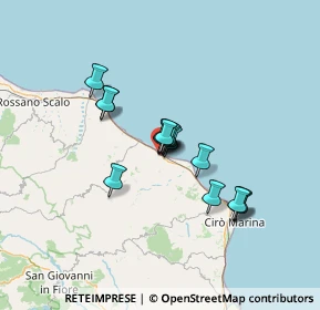 Mappa Vico Fischia, 87062 Cariati CS, Italia (10.30467)