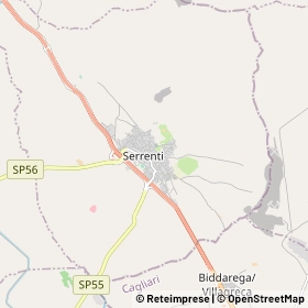 Mappa Serrenti