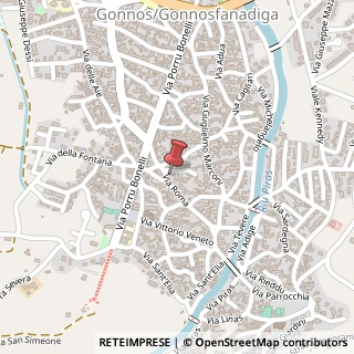 Mappa Via Roma, 53, 09035 Gonnosfanadiga, Medio Campidano (Sardegna)