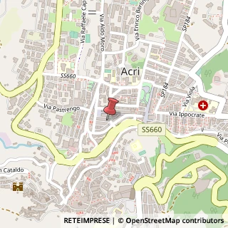 Mappa Via Salvador Allende, 29, 87041 Acri CS, Italia, 87041 Acri, Cosenza (Calabria)