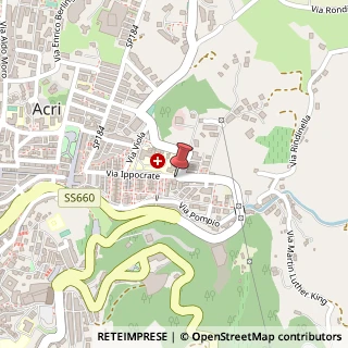 Mappa Via Ippocrate, 100, 87041 Acri, Cosenza (Calabria)