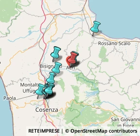 Mappa Via Giotto, 87041 Acri CS, Italia (13.07778)
