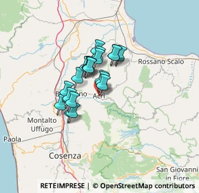 Mappa Via Anna Frank, 87041 Acri CS, Italia (9.4865)