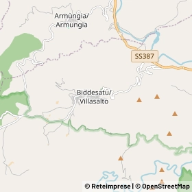 Mappa Villasalto