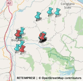 Mappa Via S. Francesco D'Assisi, 87041 Acri CS, Italia (5.771)