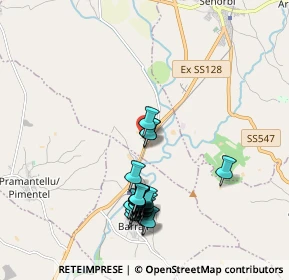 Mappa SS 128 Centrale Sarda, 09040 Barrali CA, Italia (2.12)