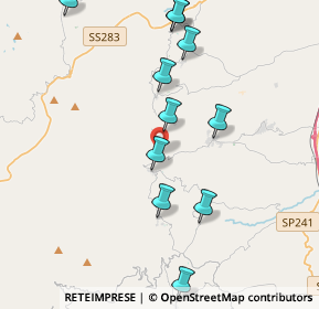 Mappa Via Chiesa Matrice, 87040 Cerzeto CS, Italia (4.65909)