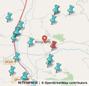 Mappa Via Vritta, 87043 Bisignano CS, Italia (6.254)