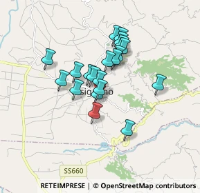 Mappa Via Vritta, 87043 Bisignano CS, Italia (1.419)