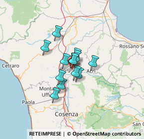 Mappa Via Vritta, 87043 Bisignano CS, Italia (8.01615)