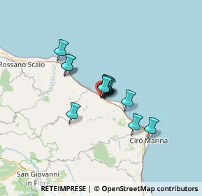 Mappa Largo Plebiscito, 87062 Cariati CS, Italia (8.61077)