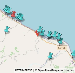 Mappa Largo Plebiscito, 87062 Cariati CS, Italia (5.383)