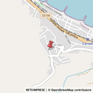 Mappa Via XX Settembre, 13, 87062 Cariati, Cosenza (Calabria)