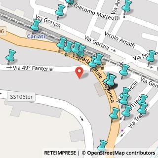 Mappa Via Stazione, 87062 Cariati CS, Italia (0.08148)