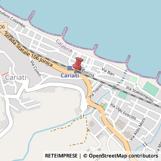 Mappa Via Stazione, 2, 87062 Cariati, Cosenza (Calabria)