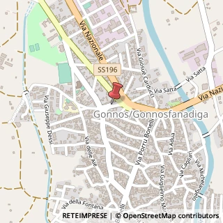 Mappa Via Verdi, 8, 09035 Gonnosfanadiga, Medio Campidano (Sardegna)