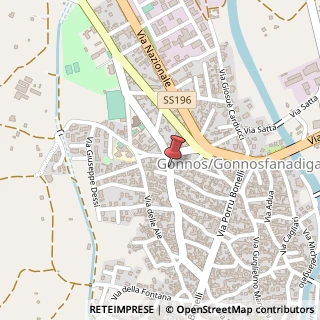 Mappa Via della Croce, 8, 09035 Gonnosfanadiga, Medio Campidano (Sardegna)