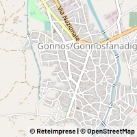 Mapa Gonnosfanadiga