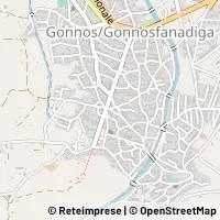 Kaart Gonnosfanadiga