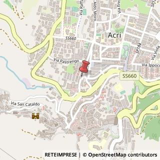 Mappa Via Roma, 25, 87041 Acri, Cosenza (Calabria)