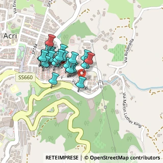 Mappa Via Pompio, 87041 Acri CS, Italia (0.21429)