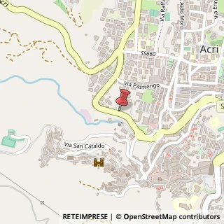 Mappa Via S. Giovanni Bosco, 87041 Acri CS, Italia, 87041 Acri, Cosenza (Calabria)