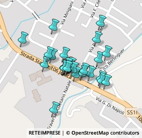 Mappa Via pietro nenni, 87072 Cariati CS, Italia (0.07037)