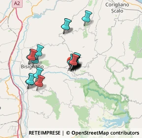 Mappa Via V. Molinari, 87041 Acri CS, Italia (5.5495)