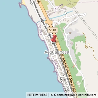 Mappa Via C. Colombo, 40, 87020 Acquappesa, Cosenza (Calabria)