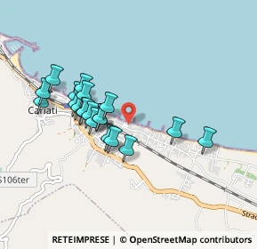 Mappa Via San Paolo, 87062 Cariati CS, Italia (0.8715)