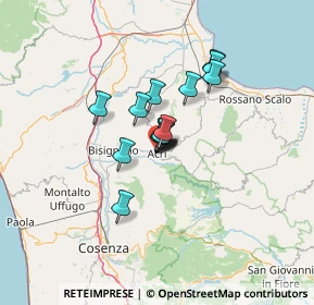 Mappa Via Enrico Berlinguer, 87041 Acri CS, Italia (8.36333)