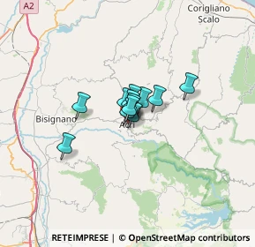 Mappa Via Enrico Berlinguer, 87041 Acri CS, Italia (2.99417)