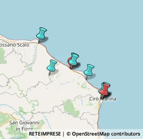 Mappa Cariati, 87062 Cariati CS, Italia (13.89)