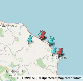 Mappa Cariati, 87062 Cariati CS, Italia (9.53636)