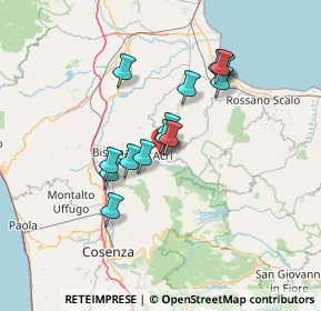 Mappa Via Maddalena, 87041 Acri CS, Italia (11.86071)