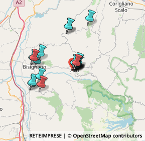 Mappa Via San Giovanni Bosco, 87041 Acri CS, Italia (5.479)