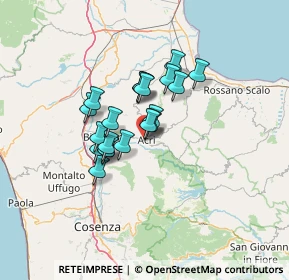 Mappa Via San Giovanni Bosco, 87041 Acri CS, Italia (10.1735)